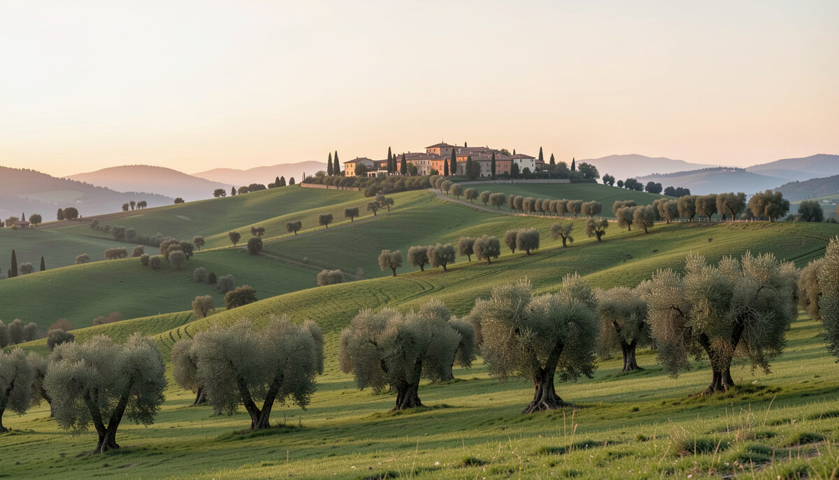 Le colline umbre intorno a Terni: campi di grano, produttori e paesaggio agricolo